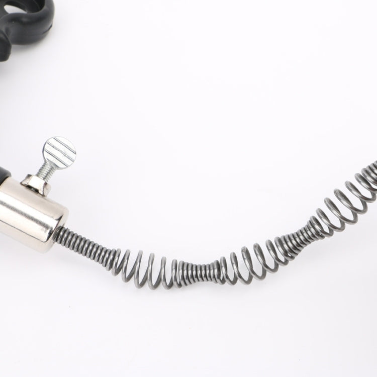 5m Metal Head kitchen Toilet Sewer Blockage Hand Tool Pipe Dredger Drains Dredge Pipes Sewer Sink Cleaning Clogs, Blockage Hand Tool Pipe