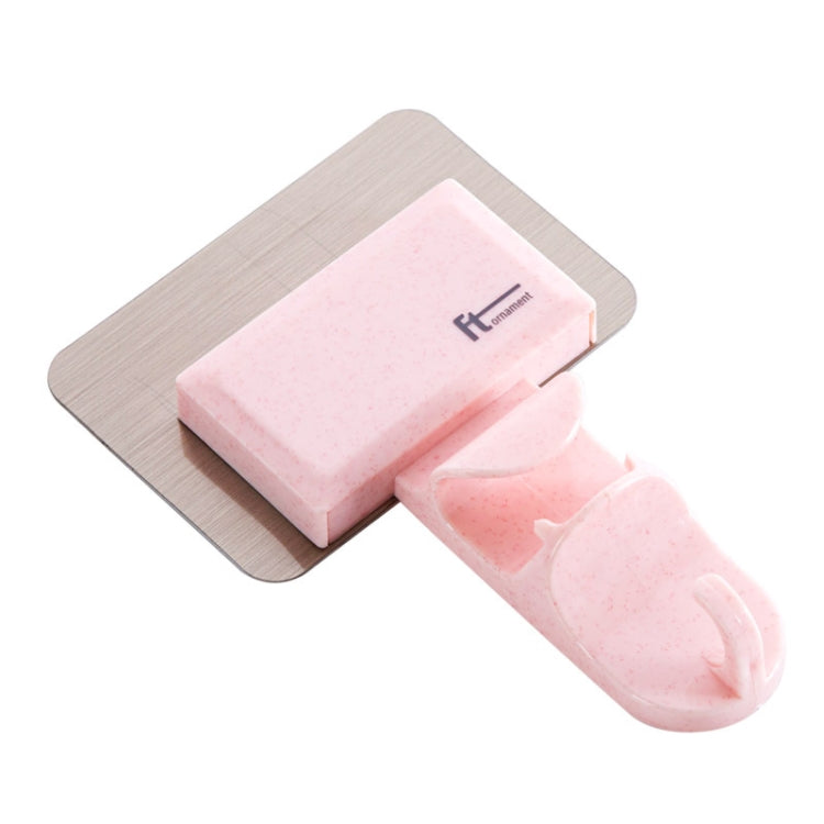 2 PCS Bathroom Creative Traceless Wall-Mounted Hook