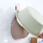 2 PCS Bathroom Creative Traceless Wall-Mounted Hook