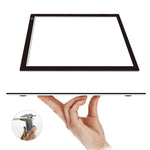 لوحات نسخ أكريليك LED بحجم A2 بقوة 23 واط و12 فولت مع ثلاث مستويات سطوع قابلة للتعتيم للرسومات والرسوم المتحركة، مع محول طاقة، A2 مع محول طاقة