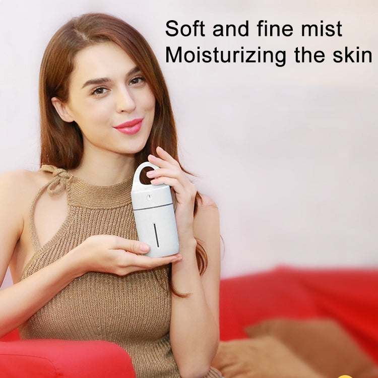 1.5W - 2W 175ml Mini Portable USB Negative Ions Humidifier Beauty and Water Supplement Instrument with Colorful LED Light