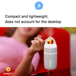 1.5W - 2W 175ml Mini Portable USB Negative Ions Humidifier Beauty and Water Supplement Instrument with Colorful LED Light