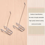 10pcs 3.5mm Supermarket Iron Grid Shelf Hook, Length: 25cm, 3.5mm  25cm