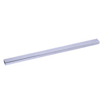 15x30mm Supermarket Shelves Display Electroplated Square Crossbar hook Bracket, Length: 1m, Crossbar Hook