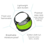 Dog and Cat Sling Carrier Hands Free Reversible Pet Papoose Bag, Size：Large, Size：Large