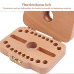 Creative Wooden Children Camera Deciduous Tooth Preservation Box Baby Teeth Tooth House Storage Box, HC2455A, HC2455B, HC2455C, HC2455D