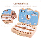 Creative Wooden Children Camera Deciduous Tooth Preservation Box Baby Teeth Tooth House Storage Box, HC2455A, HC2455B, HC2455C, HC2455D