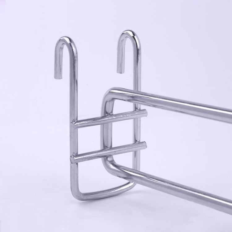 5pcs 5.8mm Supermarket Iron Grid Shelf Double Hook, Length: 15cm, 5.8mm 15cm
