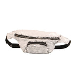 Sequins Waist Bag Double Color Makeup Bag Mermaid Purses Chest Pack Women Girl Travelling Mobile Phone Bag