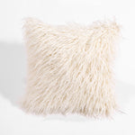 Velvet Long Plush Pillow Cover Popular Square Furry Cover Home Bed Room Decoration Pillowcase, Size: 45 x 45cm