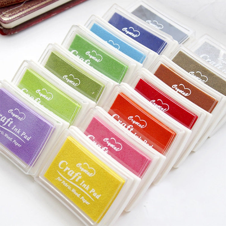 Hot Chic Child Craft Oil Based DIY InkPad Rubber Stamps 15 Colors, Inkpad 4