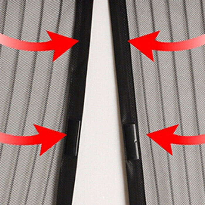 Magnetic Door Curtain Mosquito-proof Screen Door Curtain, Size:190x100cm, Size:190x100cm(Black), Size:190x100cm(Coffee), Size:190x100cm(Beige), Size:190x100cm(White)