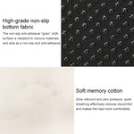 Office Chair Cushion Buttock Coccygeal Orthodontic Cushion, Size: 45x38x13cm, 45x38x13cm Black Grey