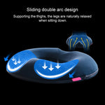 Office Thickening Mesh Hip Anti-Hemorrhoids Cushion, Size: 45x41x7cm