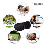 3D Portable Shading Sleep Rest Aid Cover Eye Patch Sleeping Mask Female Cute Eye Mask