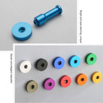 Color Personality Space Aluminum Round Hook Single Hook Kitchen Color Clothes Hook No Rust