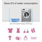 Portable Mini Ultrasonic Washing Machine Cleaner for Clothing / Vegetable / Fruit, Water Drop Style