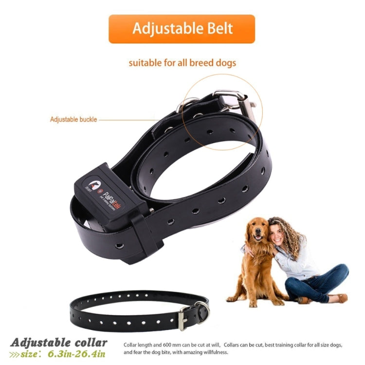 Automatic Anti Barking Collar Pet Training Control System + Electric Shock PU Leather Collar for Dogs, PD520