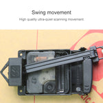 Creative Home Office Bedroom Decoration Panda Swing Acrylic Wall Clock, Panda Swing Acrylic Wall Clock