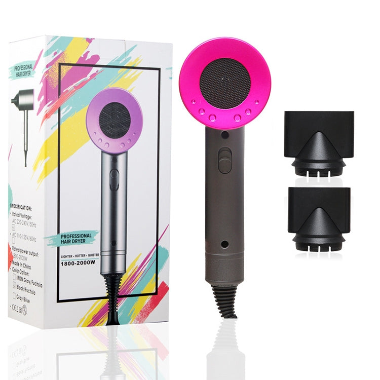 High-power 2000W Anionic Cold Hot Air Constant Temperature Hair Dryer, UK Plug, UK Plug (Red + Black) +2, UK Plug (Red + Grey) +2, UK Plug (Grey+Blue) +2