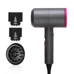 High-power Anionic Cold Hot Air Constant Temperature Hair Dryer, EU Plug, EU Plug (Red + Black) +3, EU Plug (Red + Grey) +3