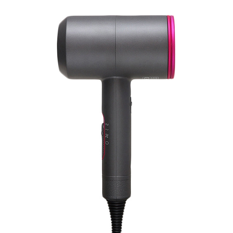 High-power Anionic Cold Hot Air Constant Temperature Hair Dryer, EU Plug, EU Plug (Red + Black) +3, EU Plug (Red + Grey) +3
