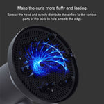 High-power Anionic Cold Hot Air Constant Temperature Hair Dryer, EU Plug, EU Plug (Red + Black) +3, EU Plug (Red + Grey) +3