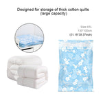 Space Saving Orchids Pattern Vacuum Storage Bag, Thinken Quilts Clothing Vacuum Seal Storage Bag, Size: 100*130 cm, Size: 100*130 cm