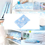 Space Saving Orchids Pattern Vacuum Storage Bag, Thinken Quilts Clothing Vacuum Seal Storage Bag, Size: 80*110 cm, Size: 80*110 cm