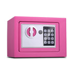 17E Home Mini Electronic Security Lock Box Wall Cabinet Safety Box without Coin-operated Function