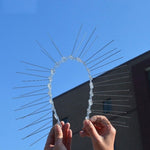 5 PCS / Set Bird Repeller 50cm Stainless Steel Nails Bird Spikes SK411, 5 PCS