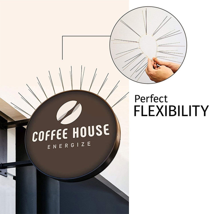 5 PCS / Set Bird Repeller 50cm Stainless Steel Nails Bird Spikes SK411, 5 PCS