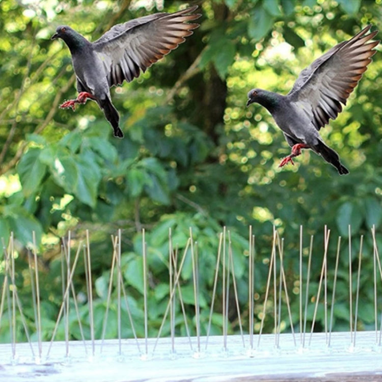 5 PCS / Set Bird Repeller 50cm Stainless Steel Nails Bird Spikes SK411, 5 PCS