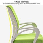 9050 Computer Chair Office Chair Home Back Chair Comfortable Black Frame Simple Desk Chair, Upgrade Black Frame(Purple), Upgrade Black Frame(Red), Upgrade Black Frame(Black), Upgrade Black Frame(Orange), Upgrade Black Frame(Green)                      ...