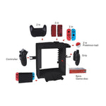 KJH Multi-function Bracket Handle Charging Base Receiving Frame for Nintendo Switch, KJH-SWITCH-27