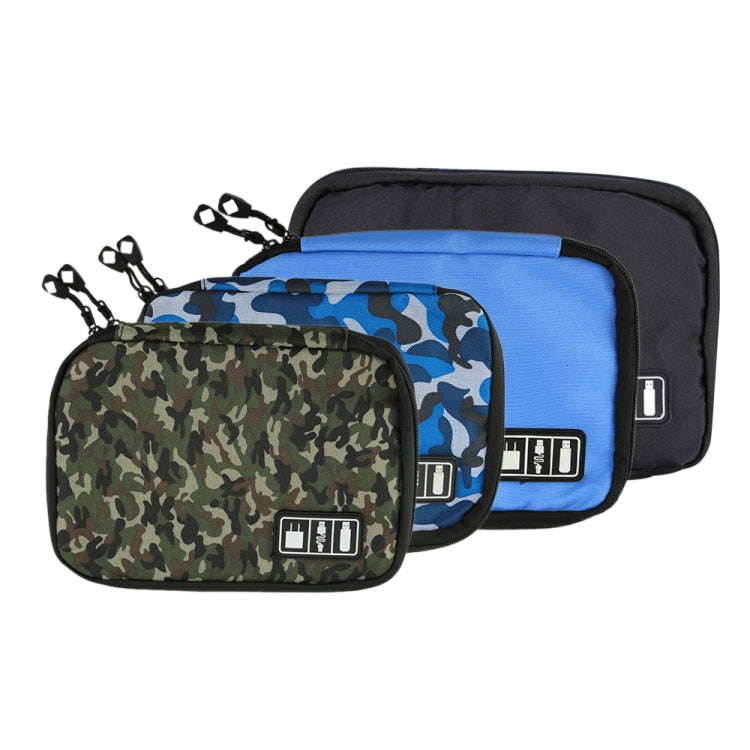 Portable Travel Organizer Storage Collection Bag Case Pouch Digital Gadget Electronic Accessories, Size: 25.7*18.5*1.2cm, HC3103B, HC3103L, HC3103G, HC3103TT