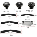 1052-64 Simple Cabinet Door Handle Drawer Wardrobe Zinc Alloy Handle, 1052-64