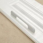 2049-160 Drawer Cabinet Door Aluminum Alloy Handle Straight Door Handle, 2049-160 (Black), 2049-160 (White)