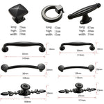 6291A-96 Simple Cabinet Door Handle Drawer Wardrobe Zinc Alloy Handle, 6291A-96