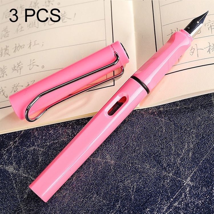 3 PCS School Office Extra Fine Titanium Alloy Nib Transparent Piston Fountain Pen(Black), Random Delivery(0.5mm/0.38mm Nib), HC3328B, HC3328E, HC3328F, HC3328G, HC3328L, HC3328LG, HC3328P, HC3328R, HC3328TE, HC3328TG, HC3328TH, HC3328TL, HC3328TT      ...