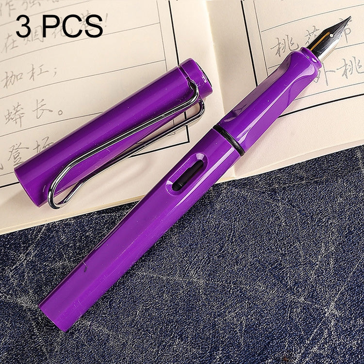 3 PCS School Office Extra Fine Titanium Alloy Nib Transparent Piston Fountain Pen(Black), Random Delivery(0.5mm/0.38mm Nib), HC3328B, HC3328E, HC3328F, HC3328G, HC3328L, HC3328LG, HC3328P, HC3328R, HC3328TE, HC3328TG, HC3328TH, HC3328TL, HC3328TT      ...