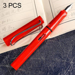 3 PCS School Office Extra Fine Titanium Alloy Nib Transparent Piston Fountain Pen(Black), Random Delivery(0.5mm/0.38mm Nib), HC3328B, HC3328E, HC3328F, HC3328G, HC3328L, HC3328LG, HC3328P, HC3328R, HC3328TE, HC3328TG, HC3328TH, HC3328TL, HC3328TT      ...