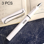 3 PCS School Office Extra Fine Titanium Alloy Nib Transparent Piston Fountain Pen(Black), Random Delivery(0.5mm/0.38mm Nib), HC3328B, HC3328E, HC3328F, HC3328G, HC3328L, HC3328LG, HC3328P, HC3328R, HC3328TE, HC3328TG, HC3328TH, HC3328TL, HC3328TT      ...