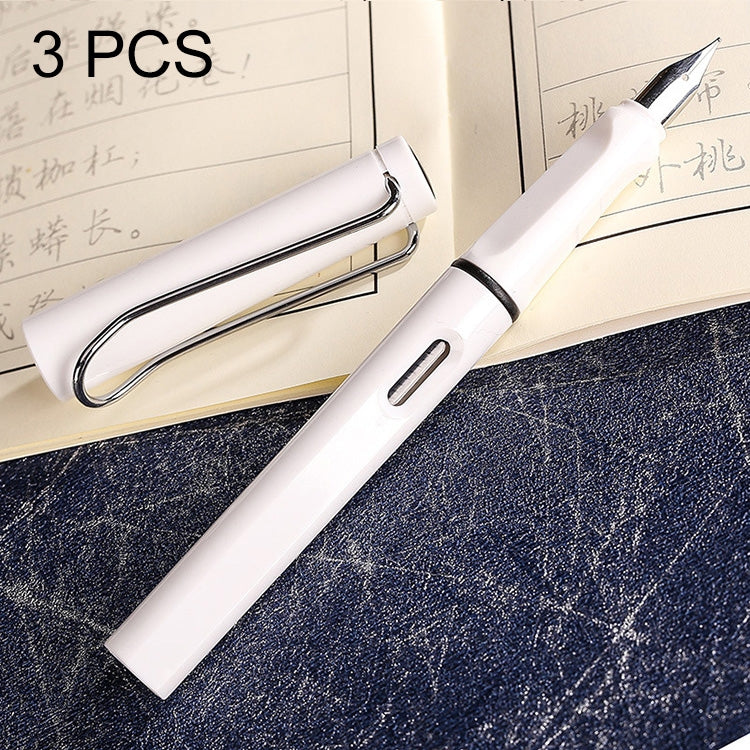 3 PCS School Office Extra Fine Titanium Alloy Nib Transparent Piston Fountain Pen(Black), Random Delivery(0.5mm/0.38mm Nib), HC3328B, HC3328E, HC3328F, HC3328G, HC3328L, HC3328LG, HC3328P, HC3328R, HC3328TE, HC3328TG, HC3328TH, HC3328TL, HC3328TT      ...