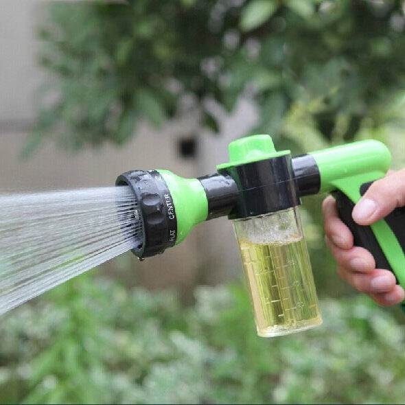 Multifunctional Car Foam Water Gun Garden Watering Tools Pet shower sprinkler,Random Color Delivery,Without Water Pipe, Water Gun