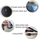 Bedroom Home Decoration Mirrored Number Frameless Large 3D DIY Wall Sticker Mute Clock, Size: 100*100cm, 3M005 (Black), 3M005 (Gold), 3M005 (Silver)