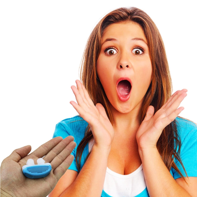 2 in 1 ABS Silicone Anti Snoring Air Purifier