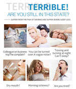 2 PCS 2 in 1 ABS Silicone Anti Snoring Air Purifier