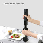 Original Xiaomi Youpin Huohou Automatic Wine Bottle Kit Electric Corkscrew With Foil Cutter, Corkscrew