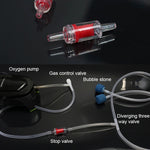 10 PCS Inline Check Valves for Fish Tank Air Pump, Interface: 4mm, 4mm